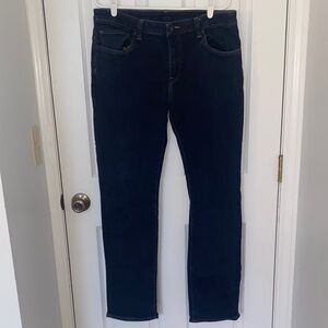 Buffalo David Bitton Dark Blue Straight Jeans
